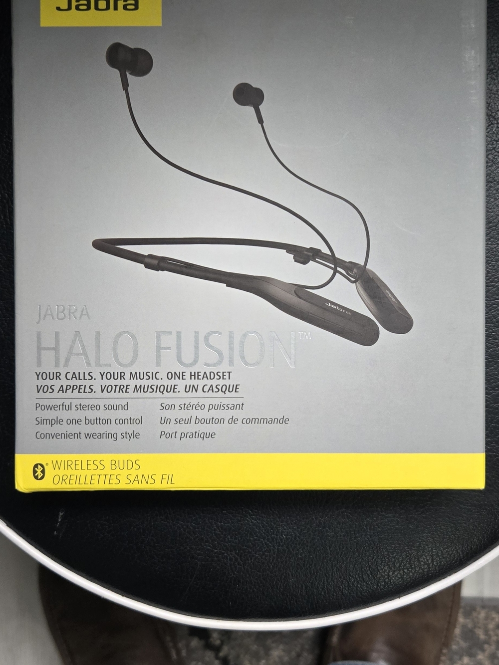 Jabra Halo Fusion Wireless Neckband Earbuds - Black